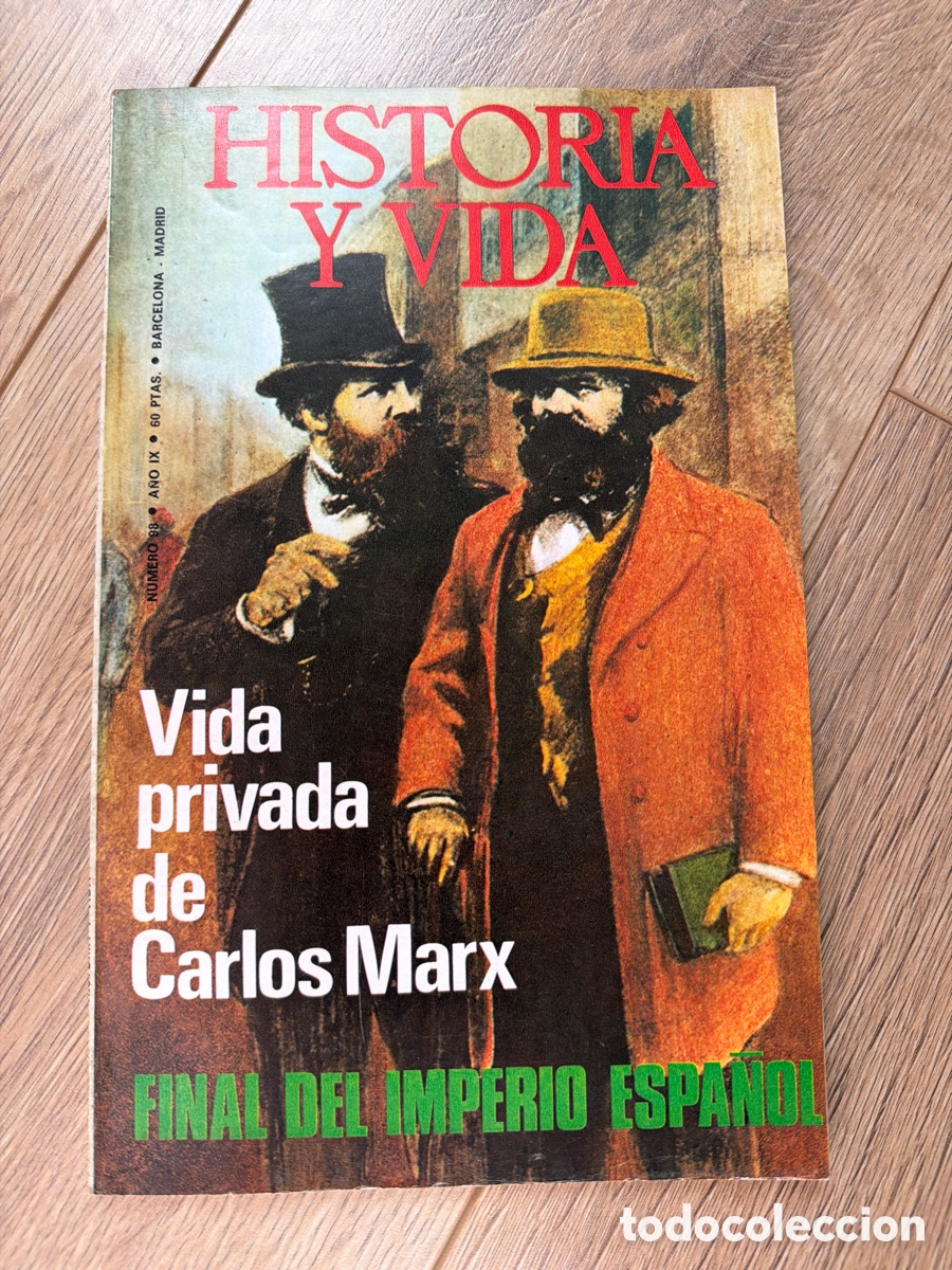 Coleccionismo de Revista Historia y Vida: Revista Historia y Vida, A&Ntilde;O IX N.98
