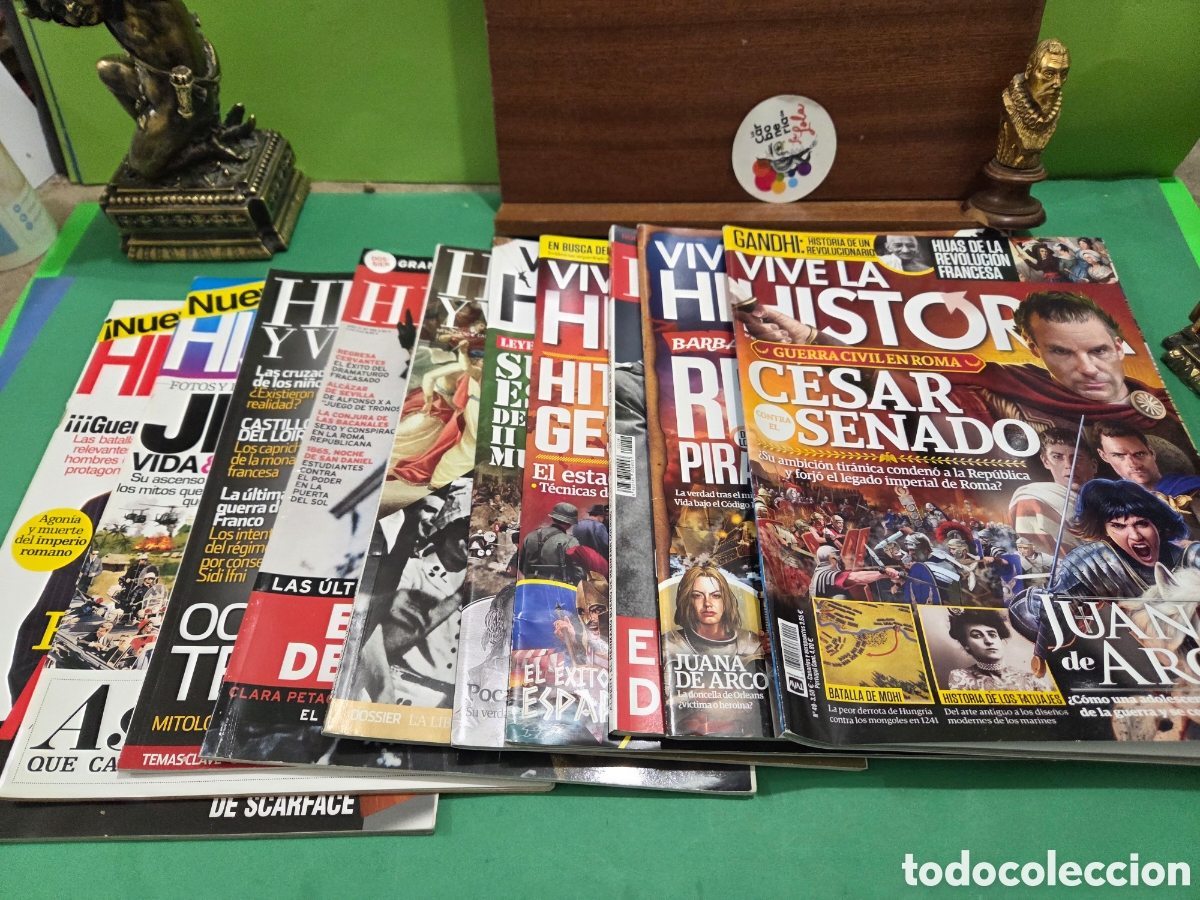 Coleccionismo de Revista Historia y Vida: LOTE DE 10 REVISTAS...&rdquo;&rdquo;VIVE LA HISTORIA &rdquo;&rdquo; ..&rdquo;&rdquo;HISTORIA Y VIDA&rdquo;&rdquo;...