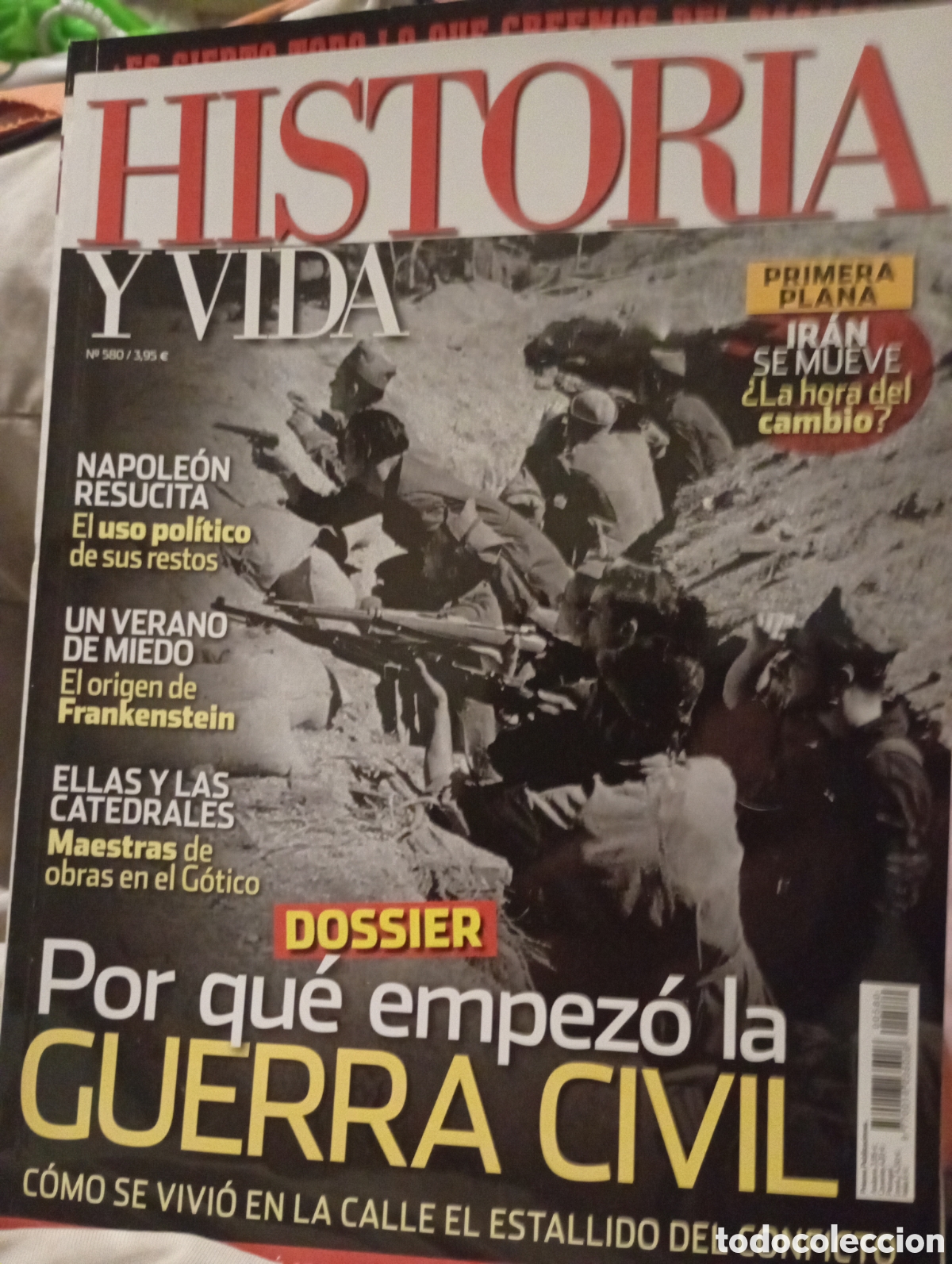 Coleccionismo de Revista Historia y Vida: HISTORIA Y VIDA N&deg; 580