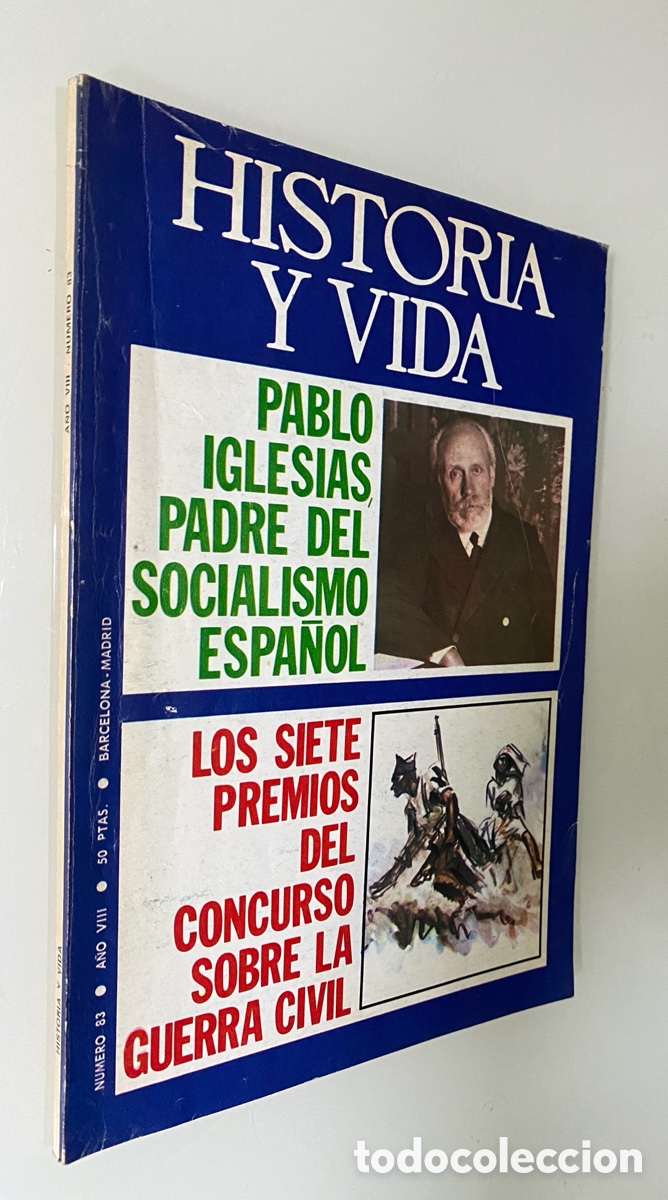 Coleccionismo de Revista Historia y Vida: Historia y Vida n&ordm; 83 (A&ntilde;o VIII, Febrero 1975): La vieja amistad ruso-americana / Historia de la cor