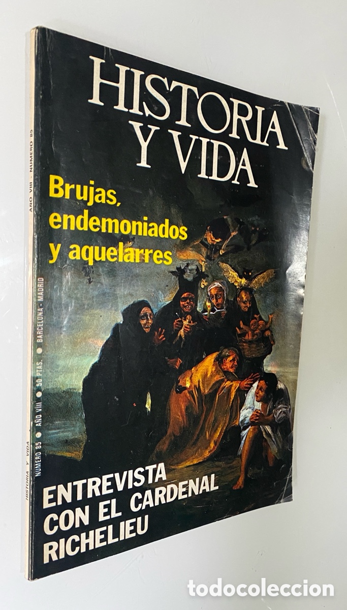 Coleccionismo de Revista Historia y Vida: Historia y Vida n&ordm; 85 (A&ntilde;o VIII, Abril 1975): Franco y el franquismo (1939-1974) 2&ordf; parte: Las etapa