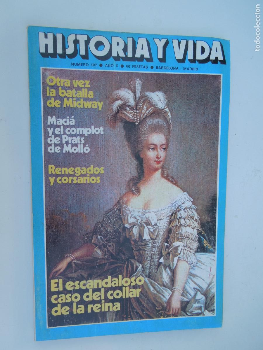 Coleccionismo de Revista Historia y Vida: HISTORIA Y VIDA - LA BATALLA DE MIDWAY, RENEGADOS Y CORSARIOS - N&ordm; 107 - FEBRERO 1977.