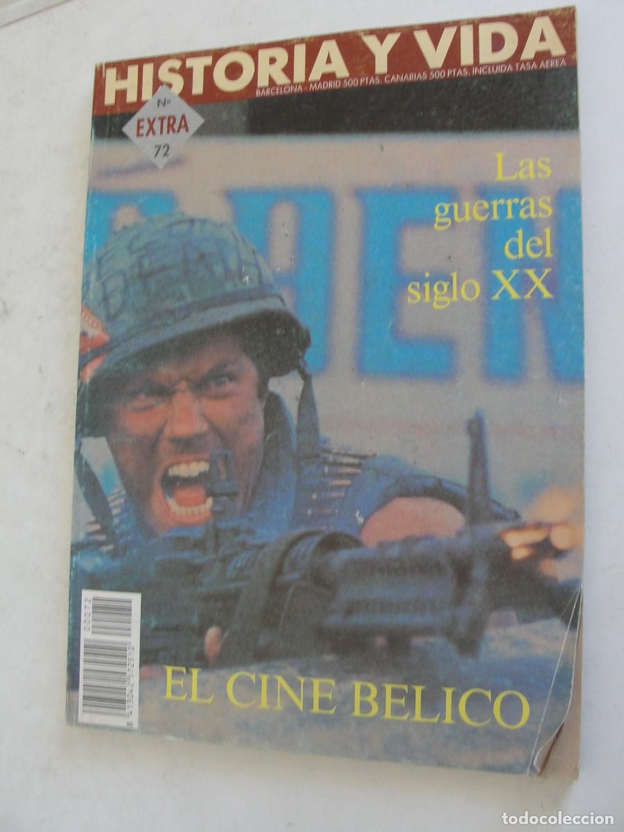 Coleccionismo de Revista Historia y Vida: HISTORIA Y VIDA EXTRA 72 - EL CINE BELICO - GUERRAS DEL SIGLO XX - 200 PAGINAS APROX. - 1994