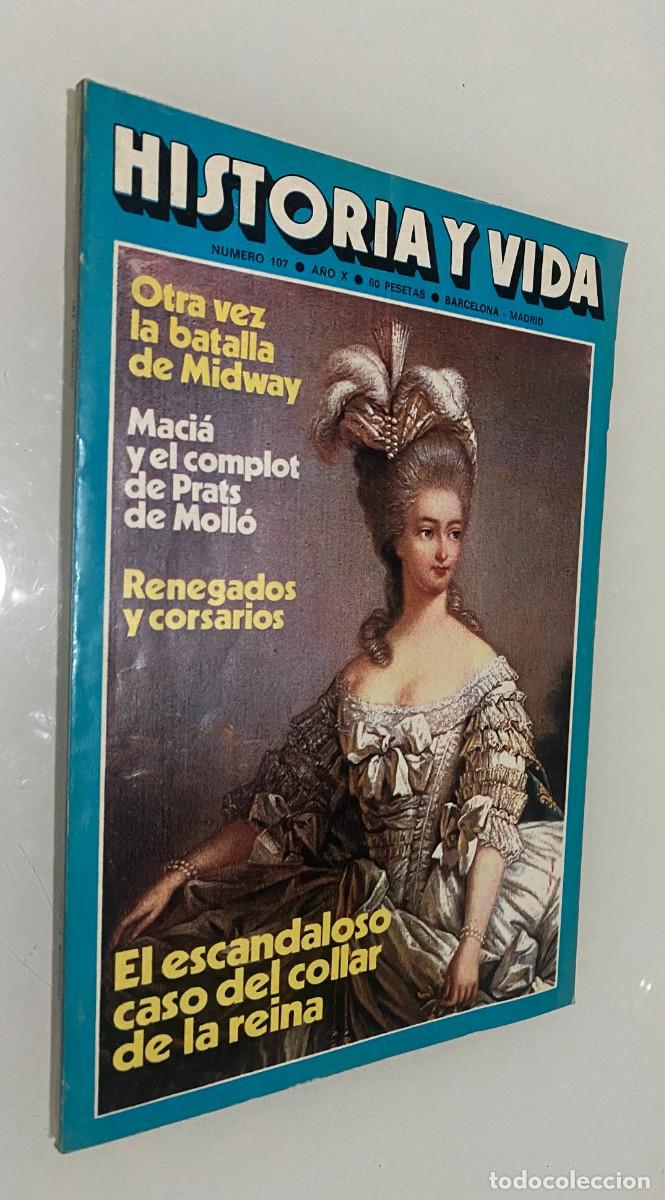 Collezionismo di Rivista Historia y Vida: Historia y Vida n&ordm; 107 (A&ntilde;o X, Febrero 1977): Los premios del segundo concurso / Ficci&oacute;n y realidad