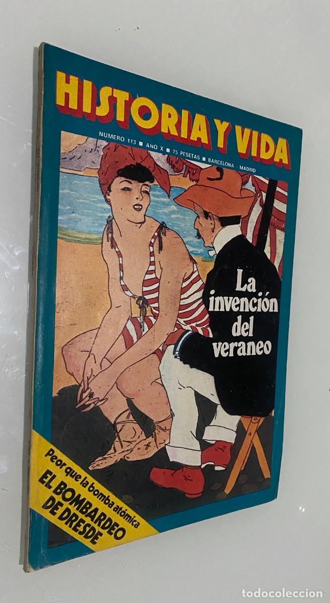 Coleccionismo de Revista Historia y Vida: Historia y Vida n&ordm; 113 (A&ntilde;o X, Agosto 1977): La invenci&oacute;n del veraneo / Las mujeres piratas / Testim