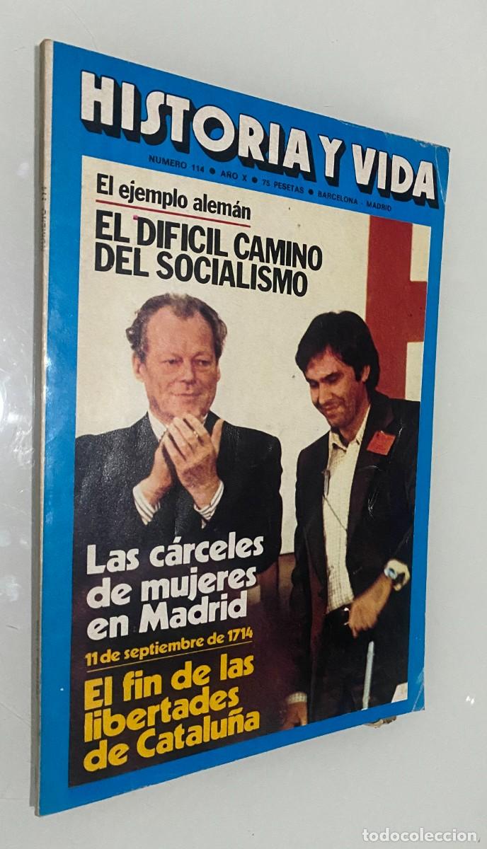 Coleccionismo de Revista Historia y Vida: Historia y Vida n&ordm; 114 (A&ntilde;o X, Septiembre 1977): La socialdemocracia alemana / El 11 de septiembre d