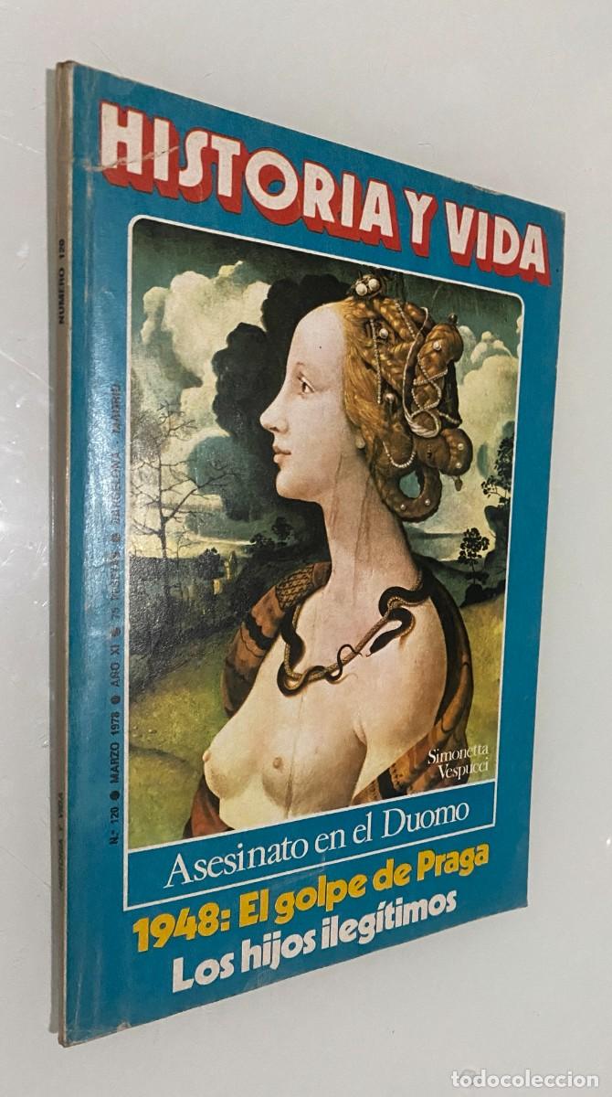 Coleccionismo de Revista Historia y Vida: Historia y Vida n&ordm; 120 (A&ntilde;o XI, Marzo 1978): Noticiario de Prehistoria y Arqueolog&iacute;a / Asesinato den