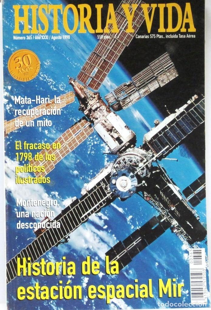 Coleccionismo de Revista Historia y Vida: HISTORIA Y VIDA - N&ordm; 365 - HISTORIA DE LA ESTACION ESPACIAL MIR - REVISTA