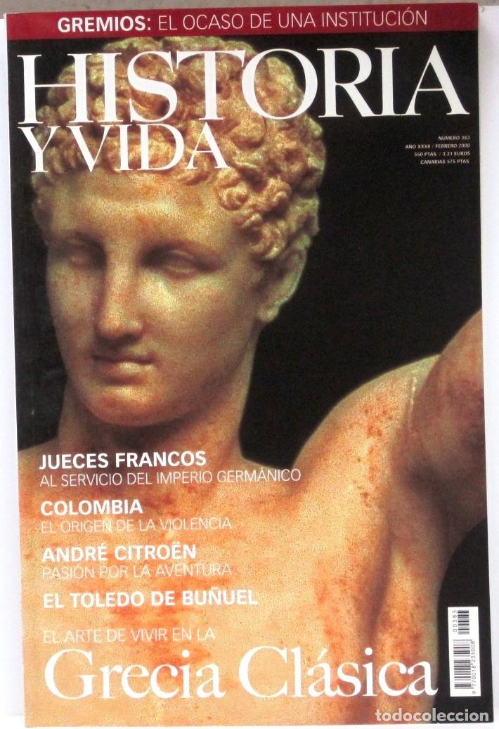 Coleccionismo de Revista Historia y Vida: HISTORIA Y VIDA - N&ordm; 383 - GRECIA CLASICA - REVISTA
