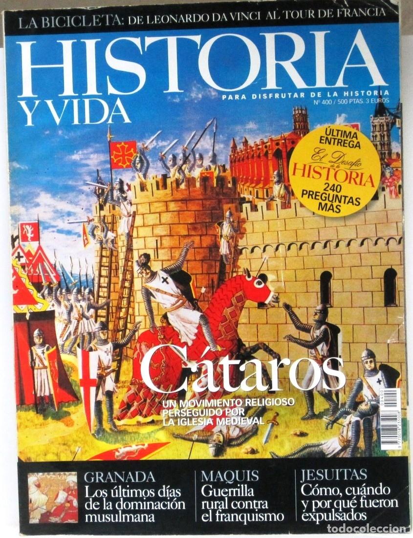 Coleccionismo de Revista Historia y Vida: HISTORIA Y VIDA - N&ordm; 400 - CATAROS - REVISTA