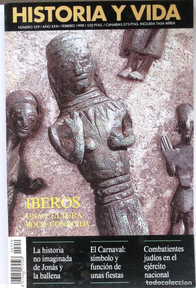 Coleccionismo de Revista Historia y Vida: HISTORIA Y VIDA -N&ordm; 359 - IBEROS UNA CULTURA POCO CONOCIDA - REVISTA