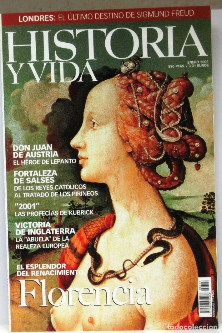 Coleccionismo de Revista Historia y Vida: HISTORIA Y VIDA -N&ordm; 394 - FLORENCIA - REVISTA