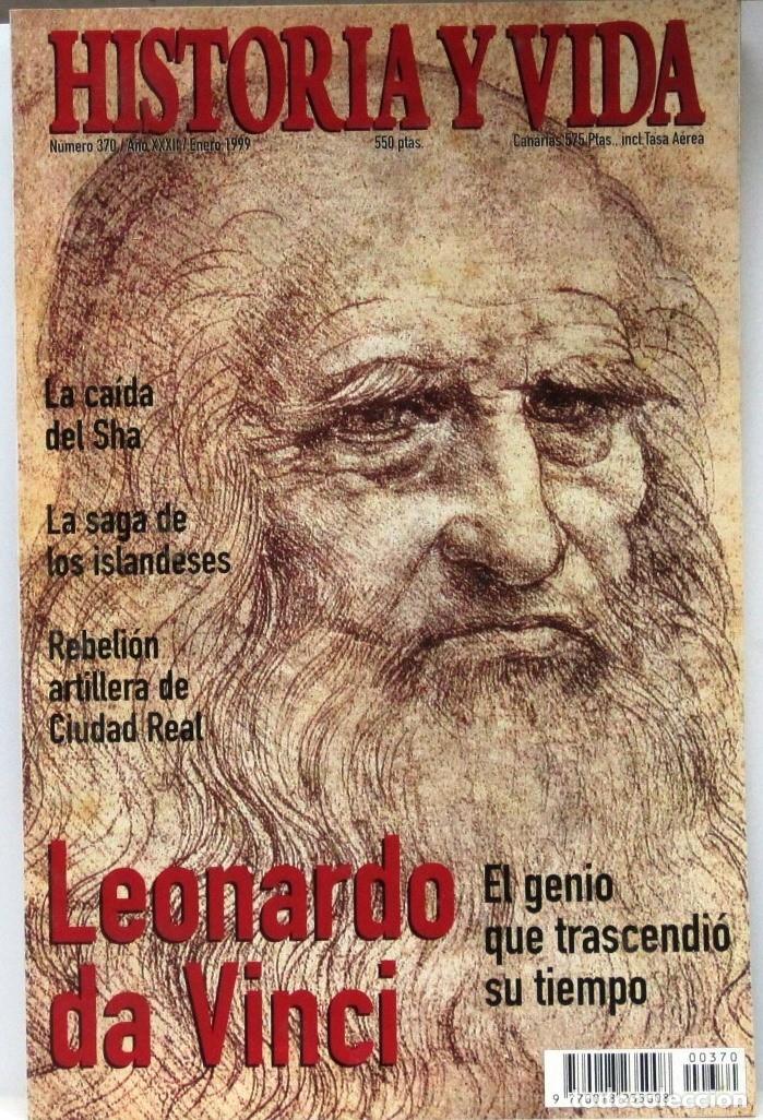 Coleccionismo de Revista Historia y Vida: HISTORIA Y VIDA -N&ordm; 370 - LEONARDO DA VINCI - REVISTA