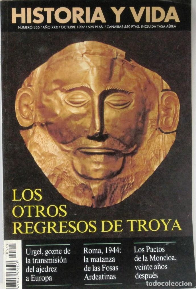 Coleccionismo de Revista Historia y Vida: HISTORIA Y VIDA -N&ordm;355 - LOS OTROS REGRESO DE TROYA - REVISTA