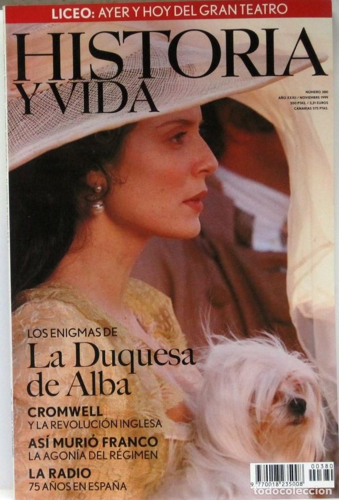 Coleccionismo de Revista Historia y Vida: HISTORIA Y VIDA -N&ordm;380 - LA DUQUESA DE ALBA - REVISTA