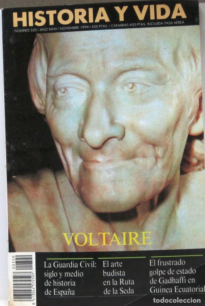 Coleccionismo de Revista Historia y Vida: HISTORIA Y VIDA -N&ordm;320 - VOLTAIRE - REVISTA