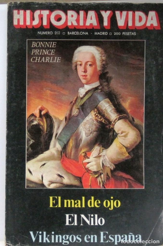 Coleccionismo de Revista Historia y Vida: HISTORIA Y VIDA -N&ordm; 202 - EL MAL DE OJO - REVISTA