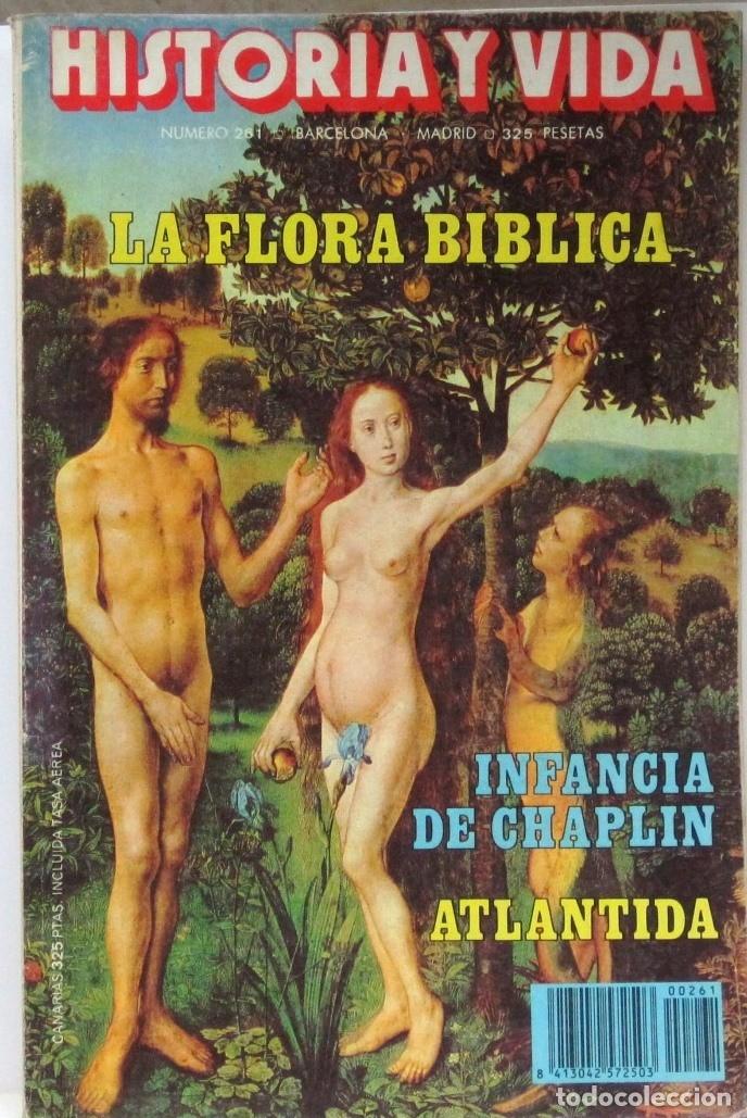 Coleccionismo de Revista Historia y Vida: HISTORIA Y VIDA -N&ordm; 261 - LA FLORA BIBLICA - REVISTA