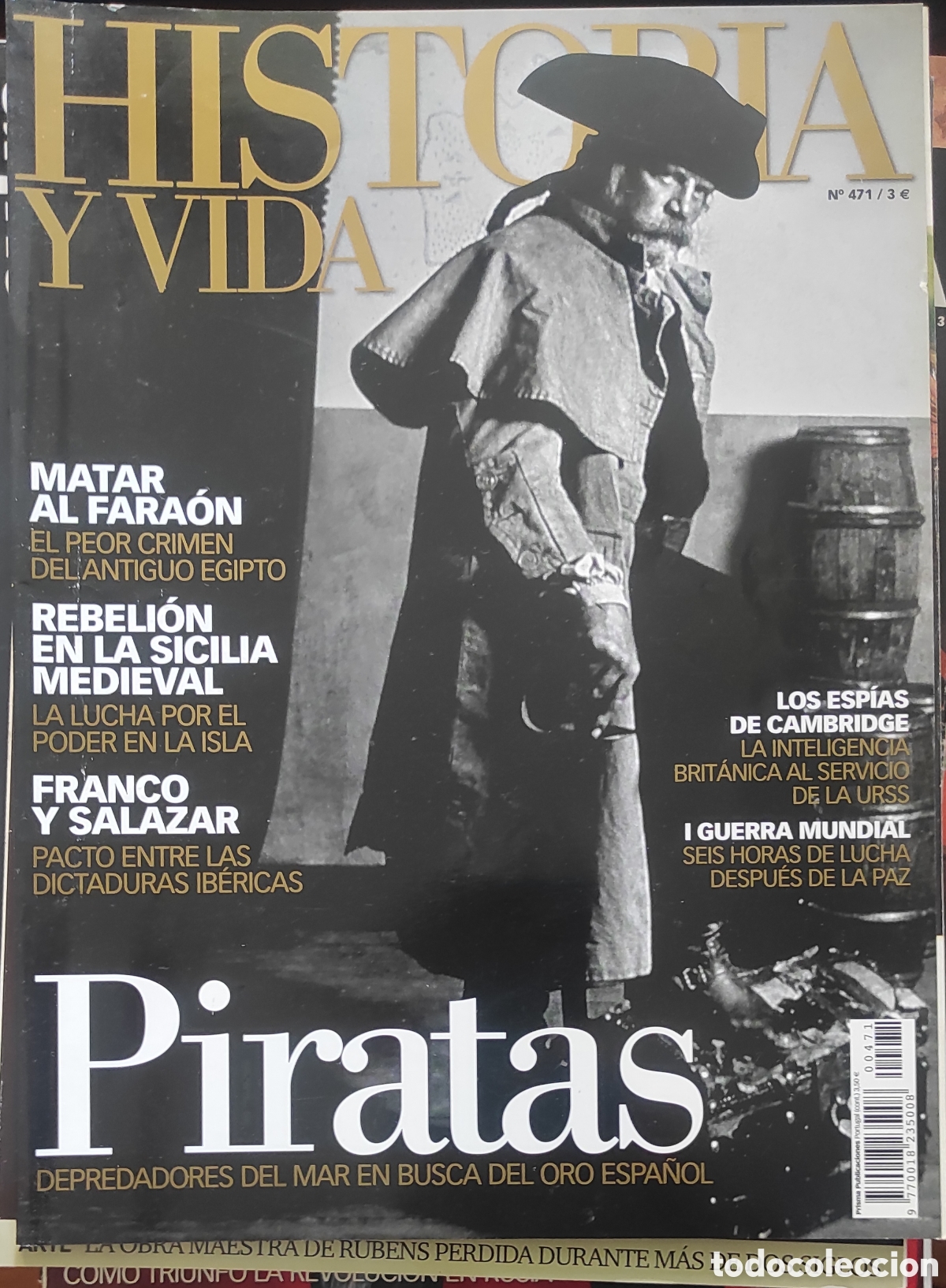 Coleccionismo de revista Historia y Vida: historia y vida. Piratas