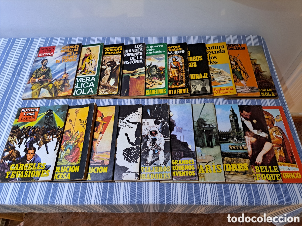 Coleccionismo de revista Historia y Vida: LOTE 20 N&Uacute;MEROS 'HISTORIA Y VIDA EXTRA'
