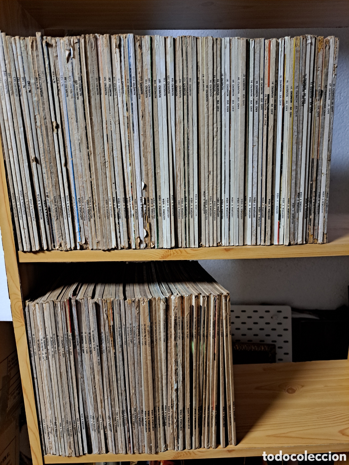 Coleccionismo de revista Historia y Vida: LOTE 129 N&Uacute;MEROS REVISTA 'HISTORIA Y VIDA'