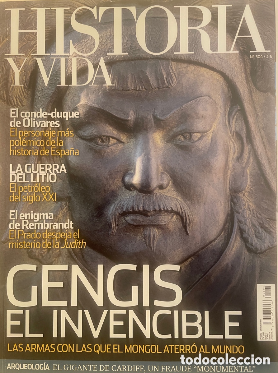 Coleccionismo de revista Historia y Vida: HISTORIA Y VIDA, n&uacute;m. 504. Marzo 2010.