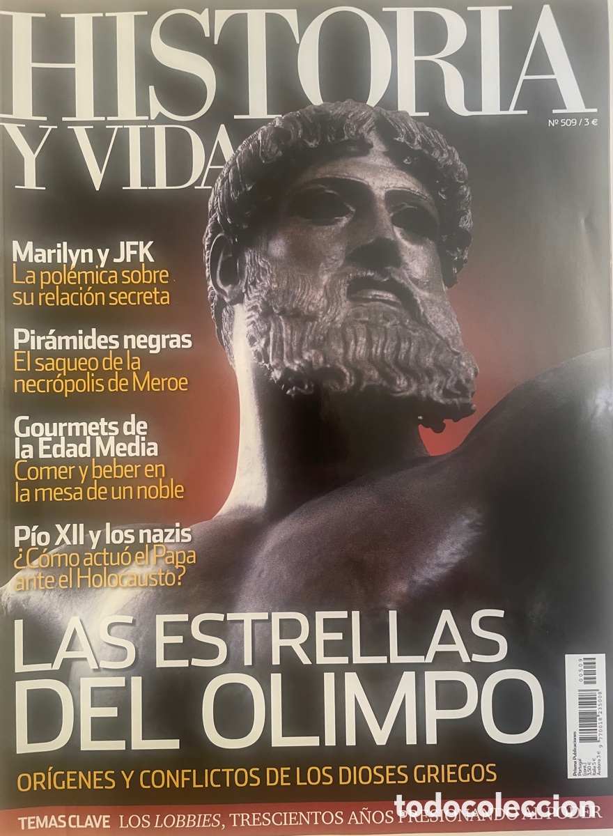 Coleccionismo de revista Historia y Vida: HISTORIA Y VIDA, n&uacute;m. 509. Agosto 2010.