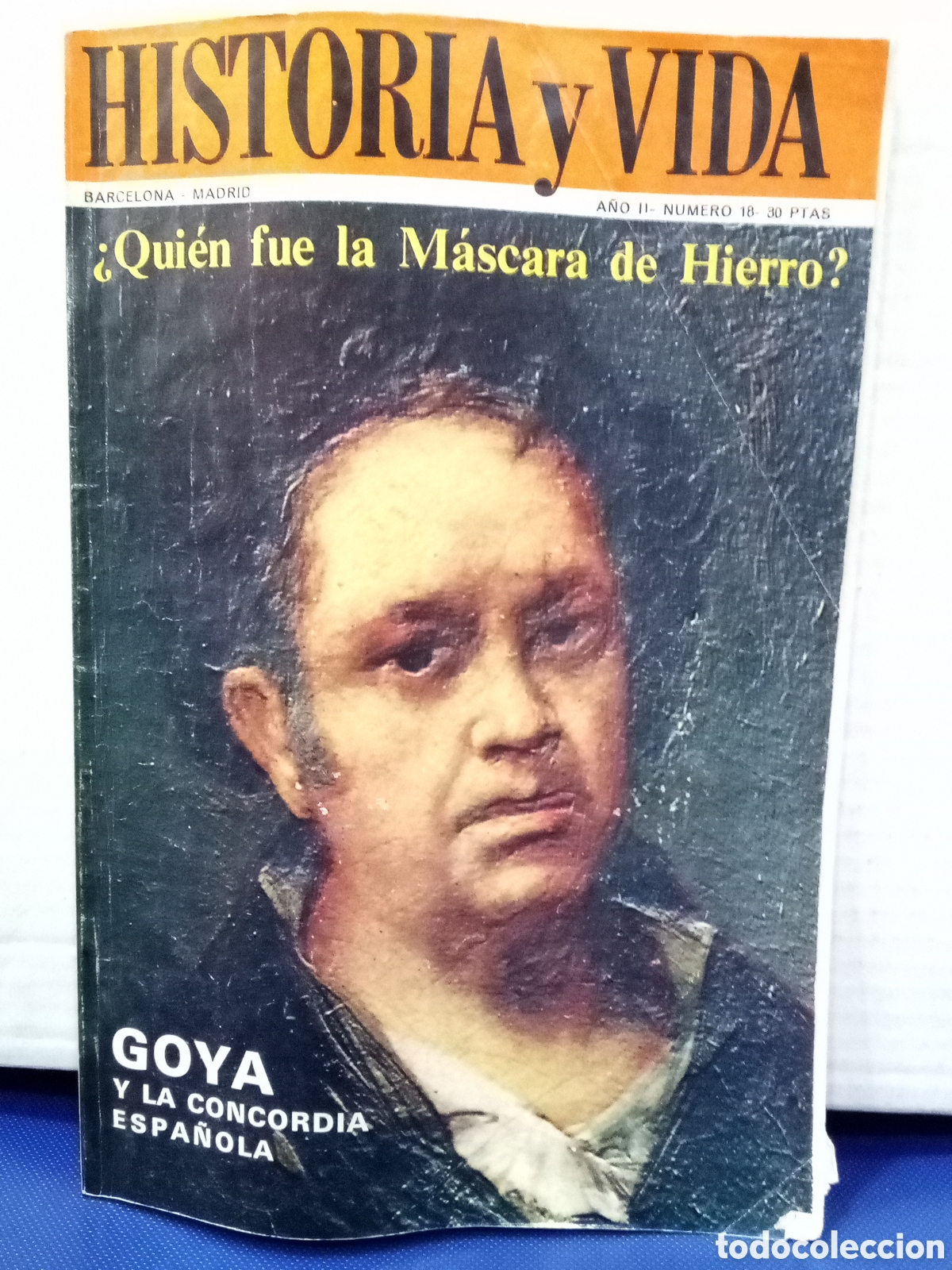 Coleccionismo de revista Historia y Vida: Revista Historia y Vida, N&deg;18, &iquest;Qui&eacute;n fue la M&aacute;scara de Hierro?
