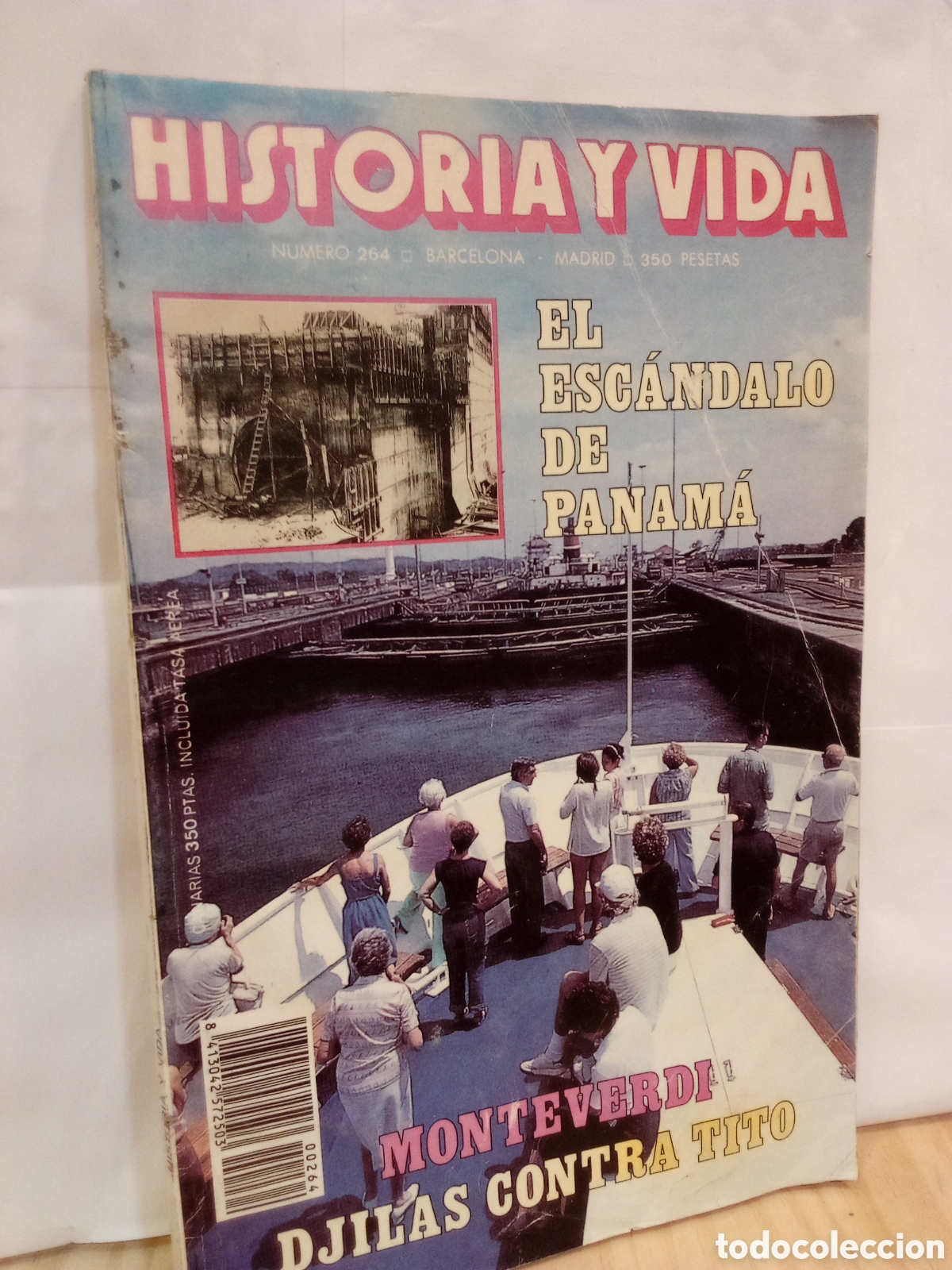 Coleccionismo de revista Historia y Vida: Historia y Vida. N. 264. El Escandalo de Panama.