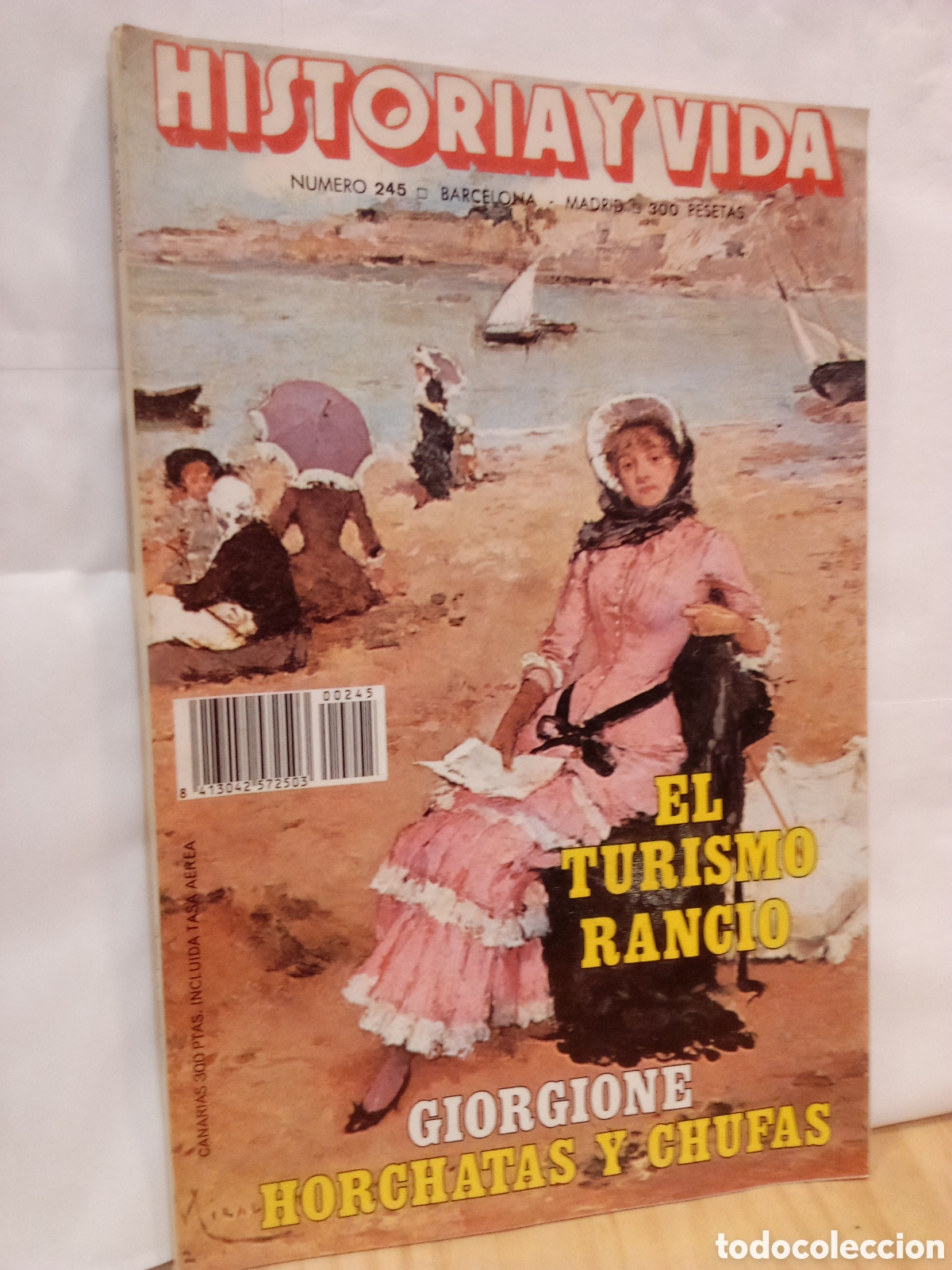Coleccionismo de revista Historia y Vida: Historia y Vida. N.245. El Turismo Rancio.