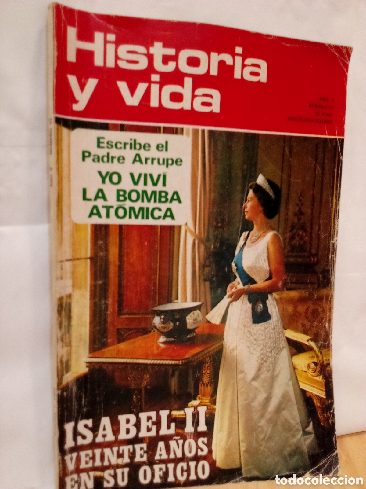 Coleccionismo de revista Historia y Vida: Historia y vida a&ntilde;o V n. 53. Isabel II