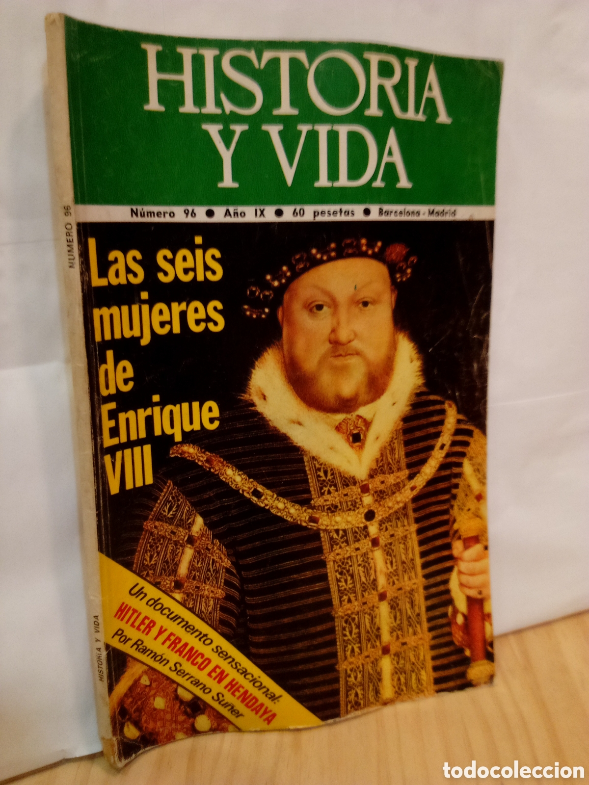 Coleccionismo de revista Historia y Vida: Historia y vida n.96 Enrique VIII