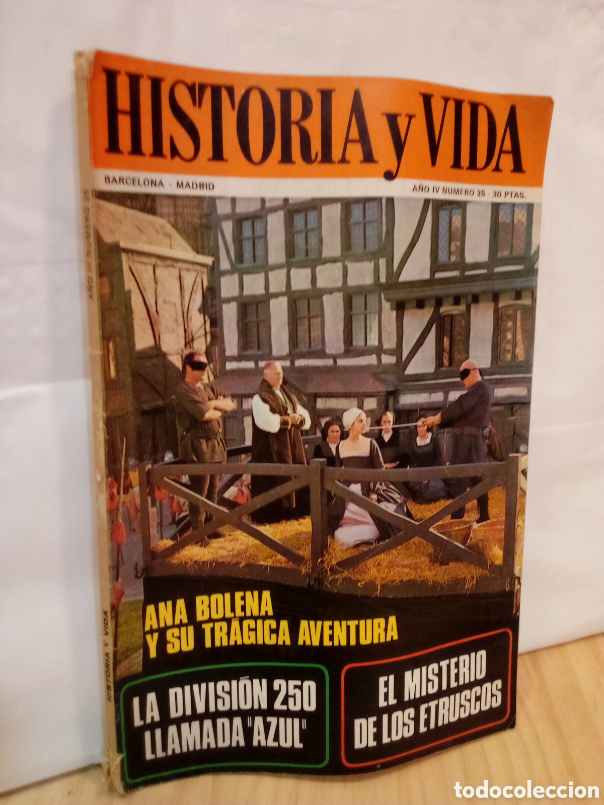 Coleccionismo de revista Historia y Vida: Historia y vida a&ntilde;o IV n. 35