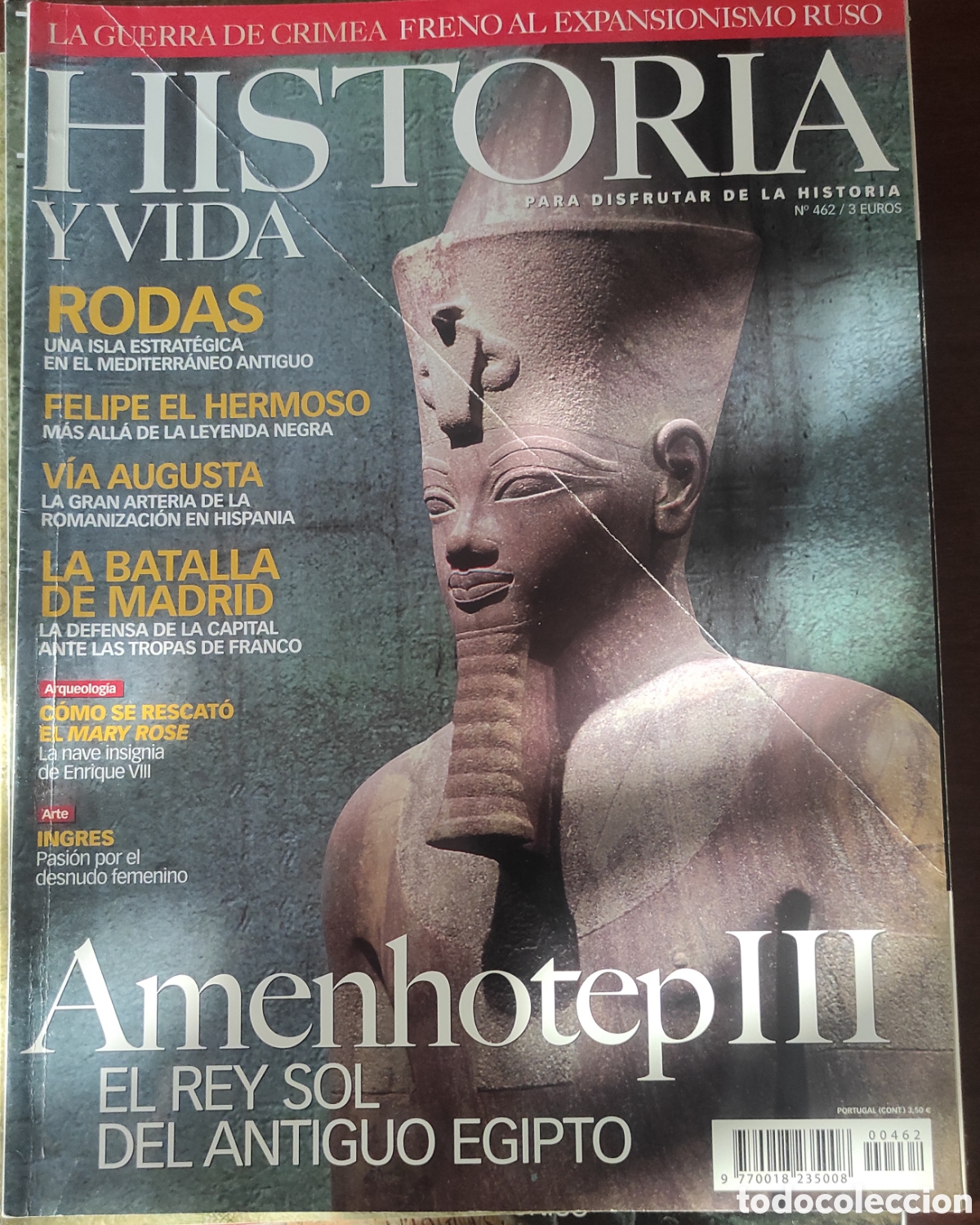 Coleccionismo de revista Historia y Vida: Historia y Vida. Amenhotep III
