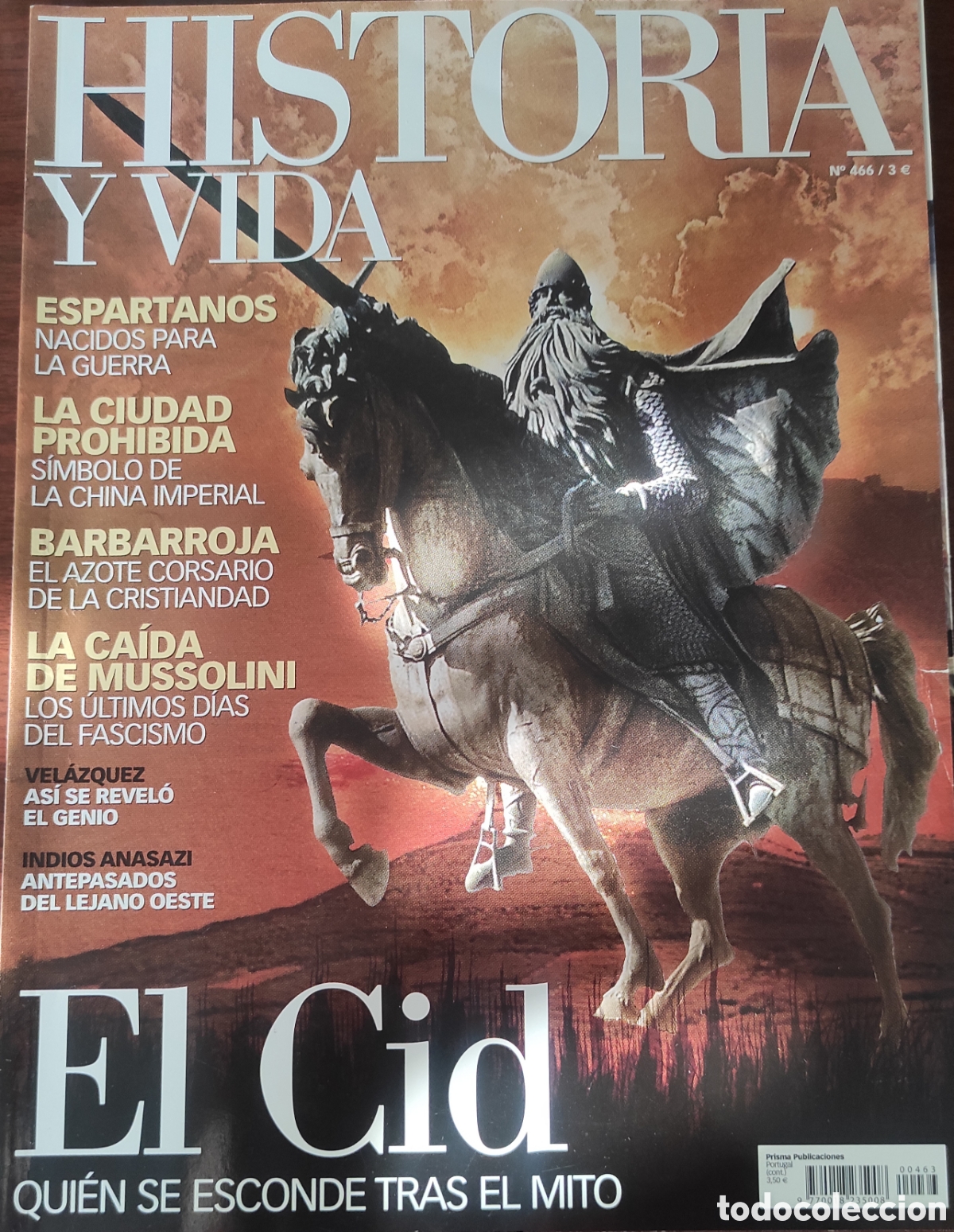 Coleccionismo de revista Historia y Vida: Historia y Vida. El Cid.