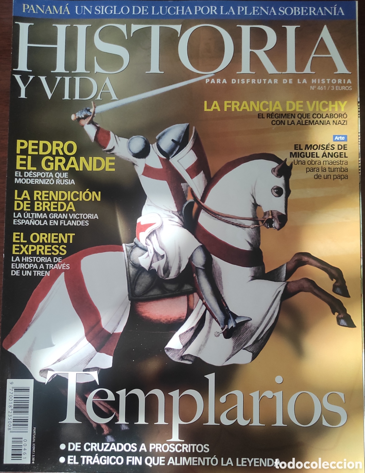 Coleccionismo de revista Historia y Vida: Historia y Vida. Los templarios.