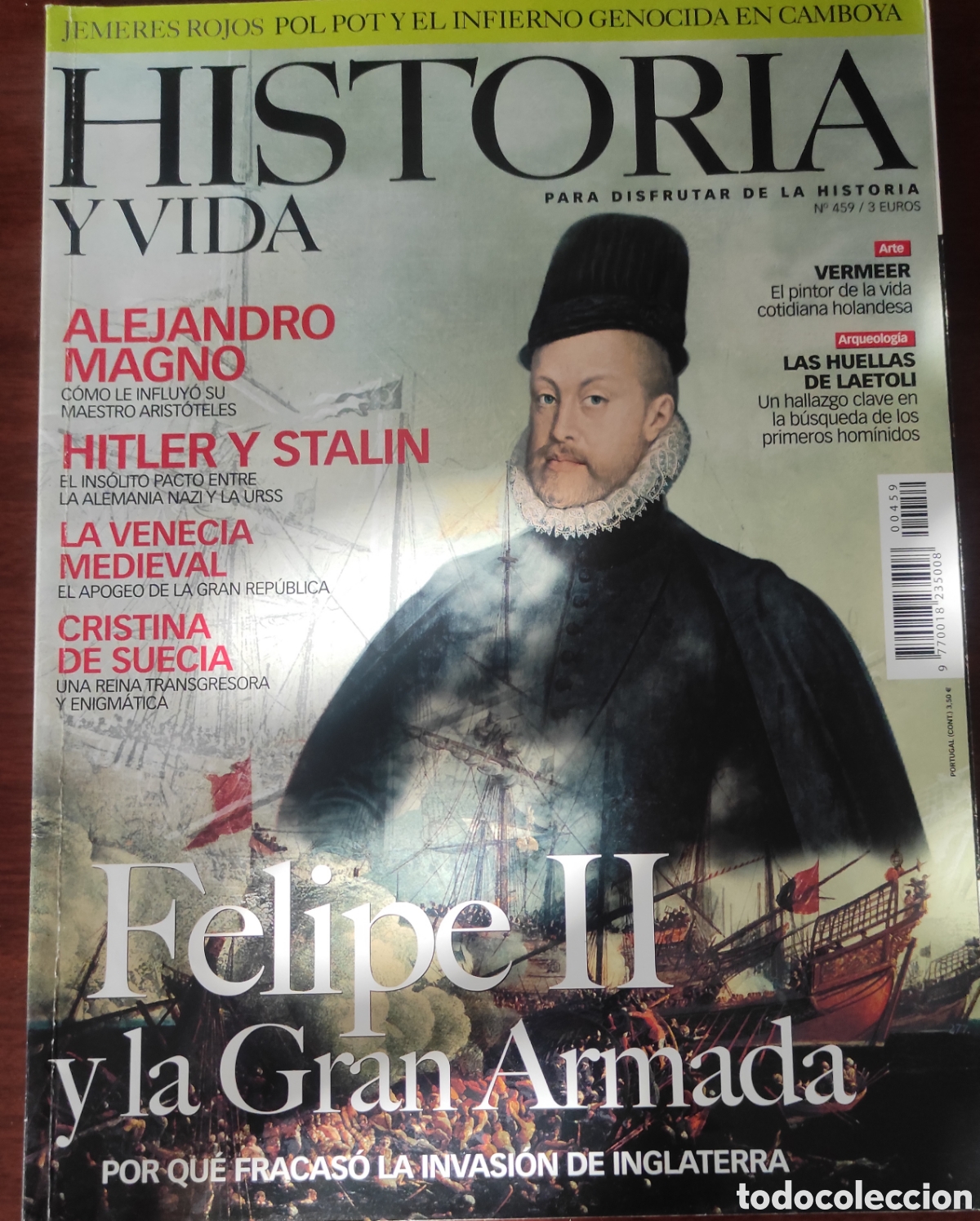 Coleccionismo de revista Historia y Vida: Historia y Vida. Felipe II y la Gran Armada.
