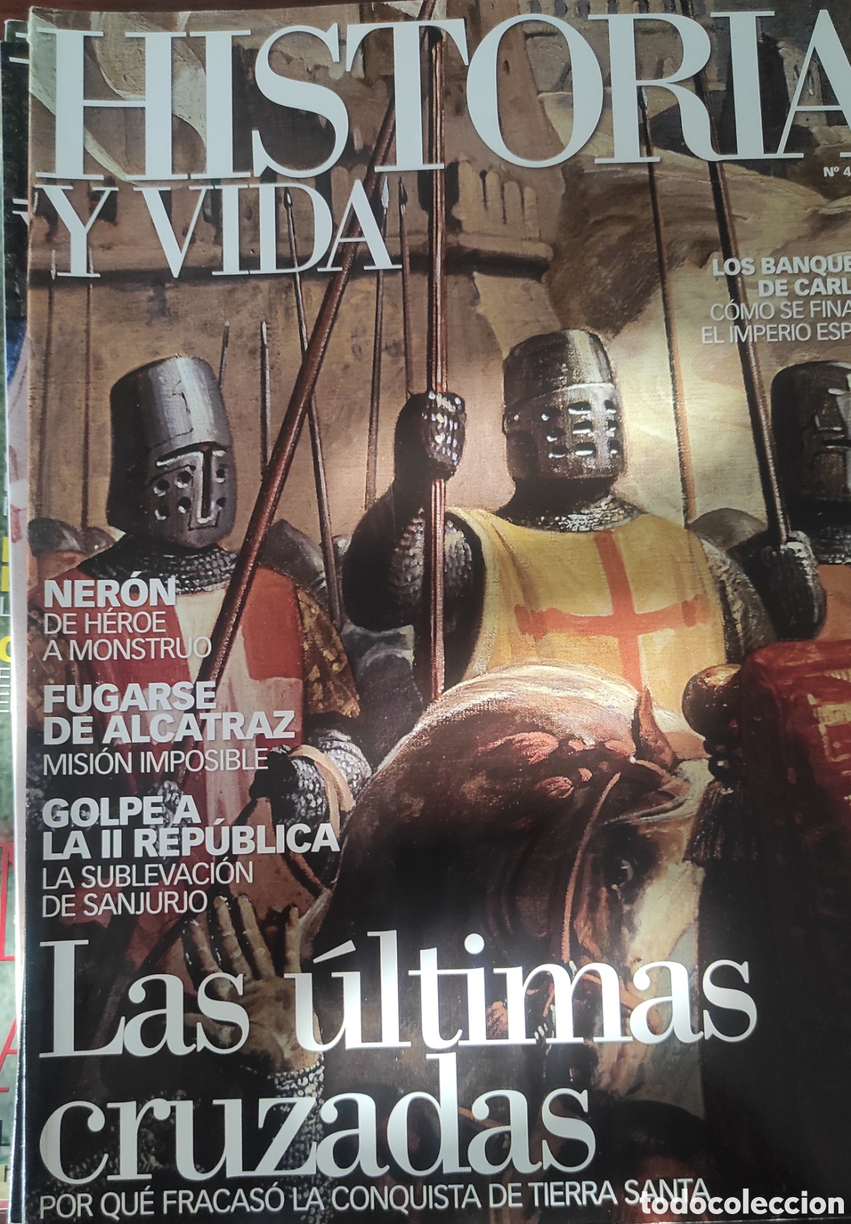 Coleccionismo de revista Historia y Vida: Historia y Vida. Las ultimas cruzadas.