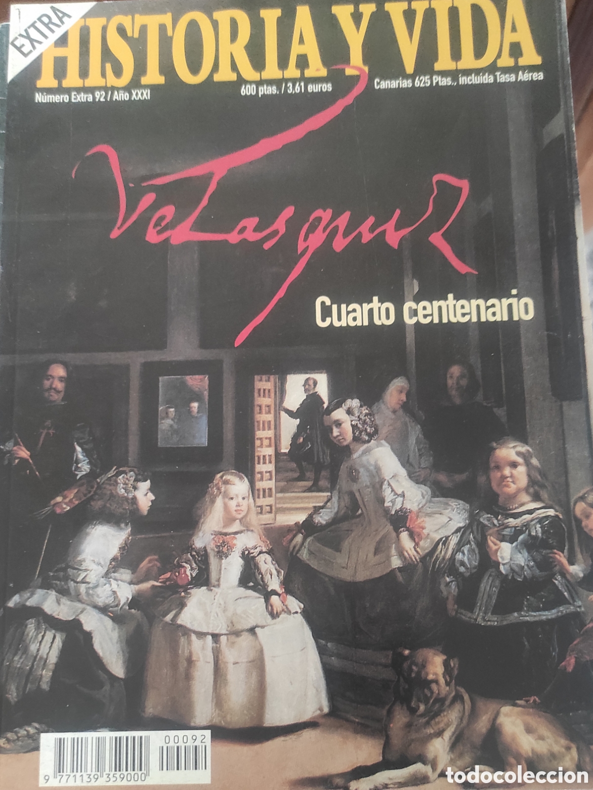 Coleccionismo de revista Historia y Vida: Historia y Vida. Vel&aacute;zquez. Cuarto Centenario.