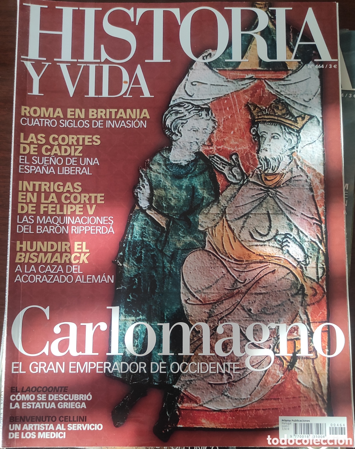 Coleccionismo de revista Historia y Vida: Historia y Vida. Carlomagno.