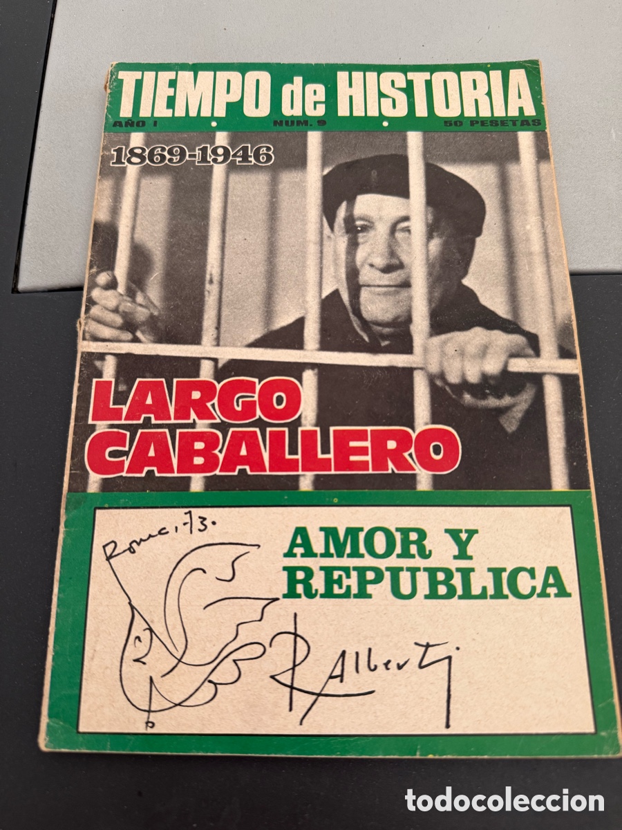 Coleccionismo de revista Historia y Vida: TIEMPO DE HISTORIA. n 9. 1975 LARGO CABALLERO