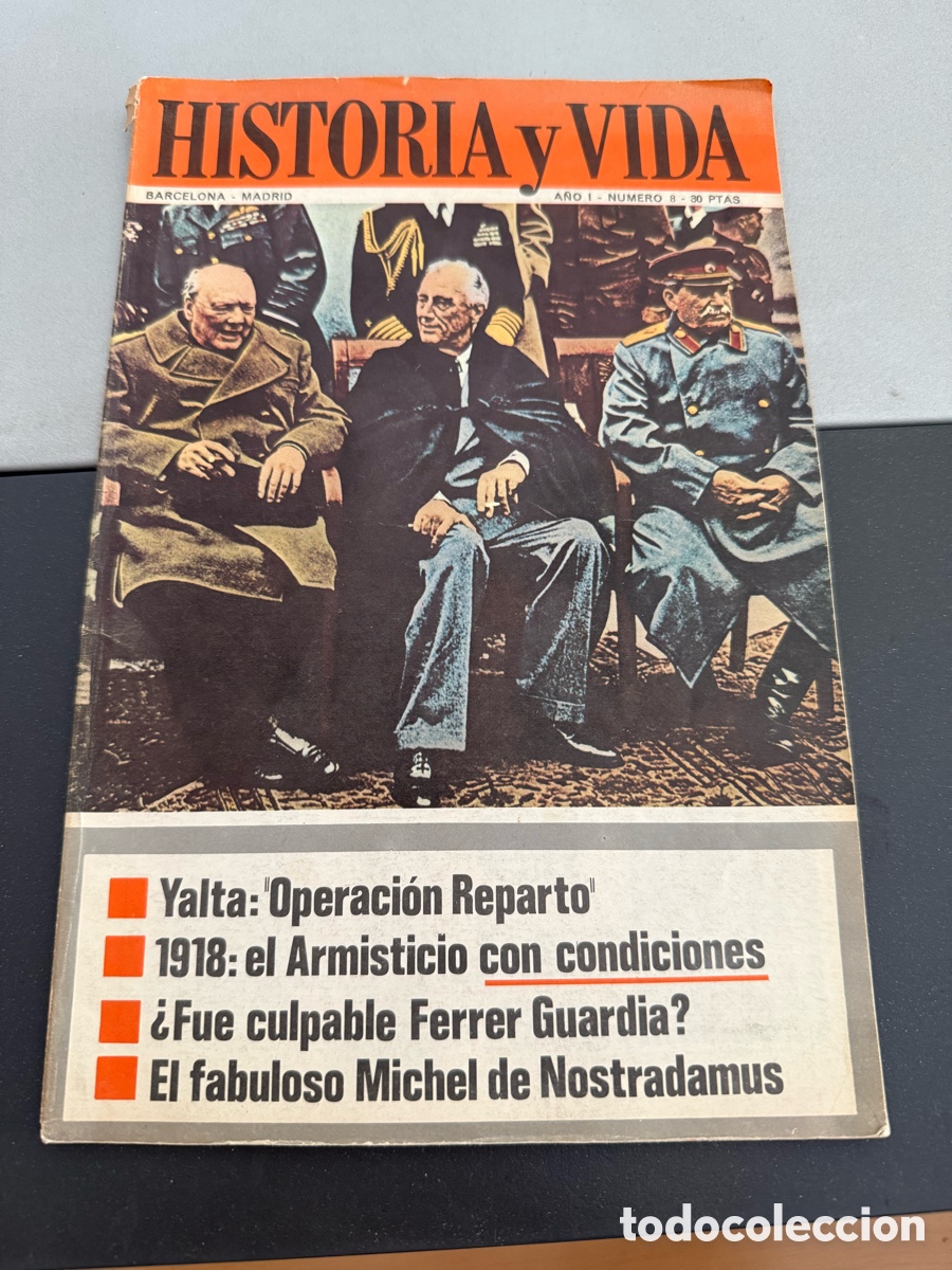 Coleccionismo de revista Historia y Vida: HISTORIA Y VIDA n 8.