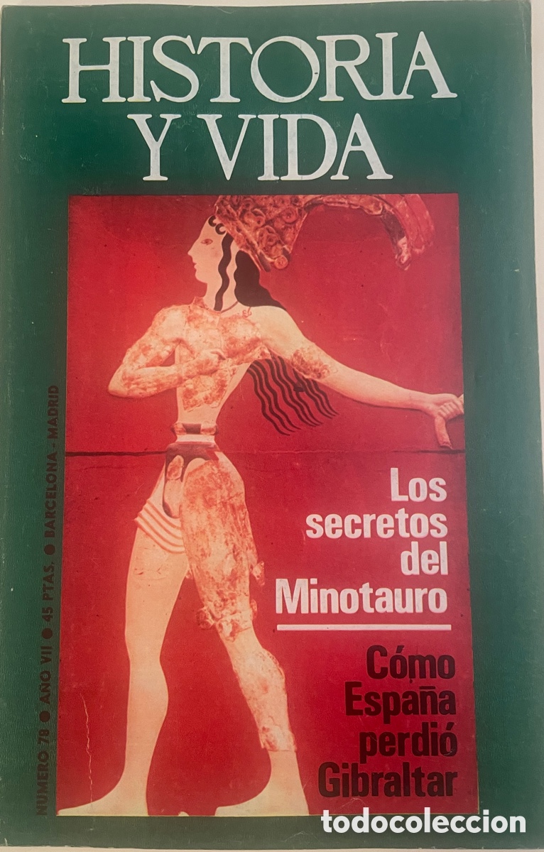 Coleccionismo de revista Historia y Vida: HISTORIA Y VIDA. N&uacute;m. 78. Septiembre 1974.