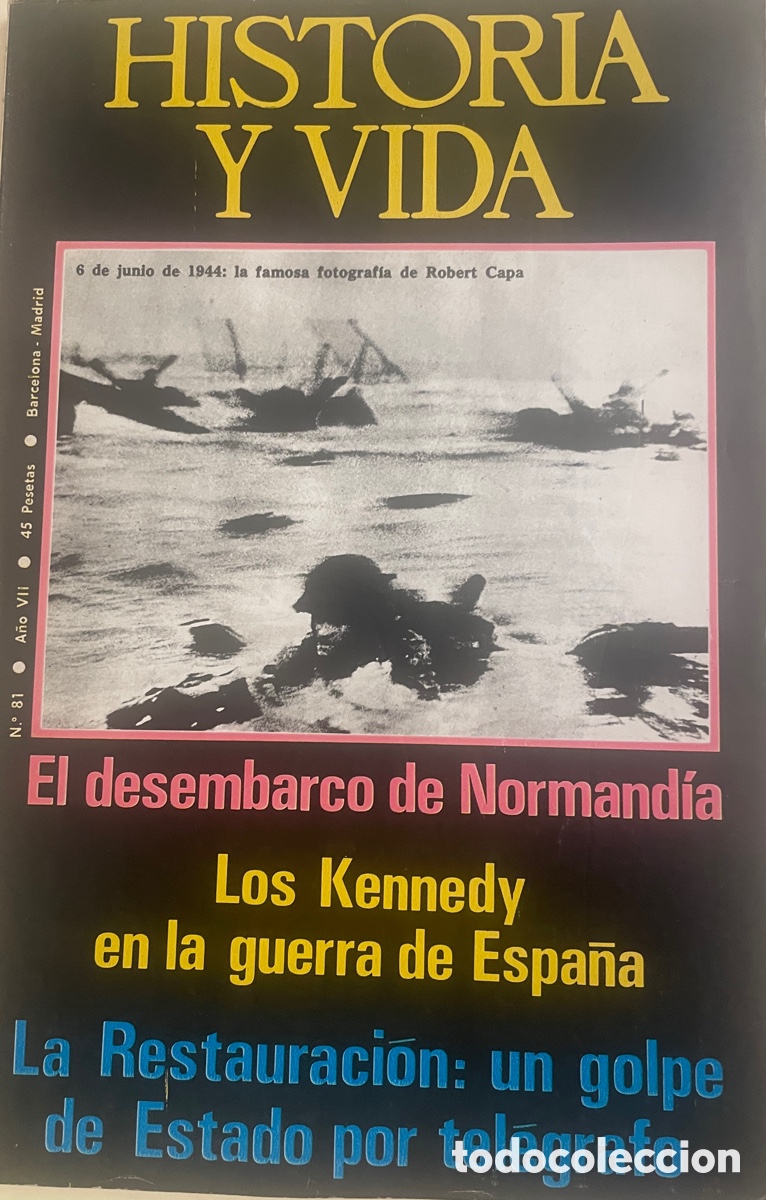 Coleccionismo de revista Historia y Vida: HISTORIA Y VIDA. N&uacute;m. 81. Diciembre 1974.