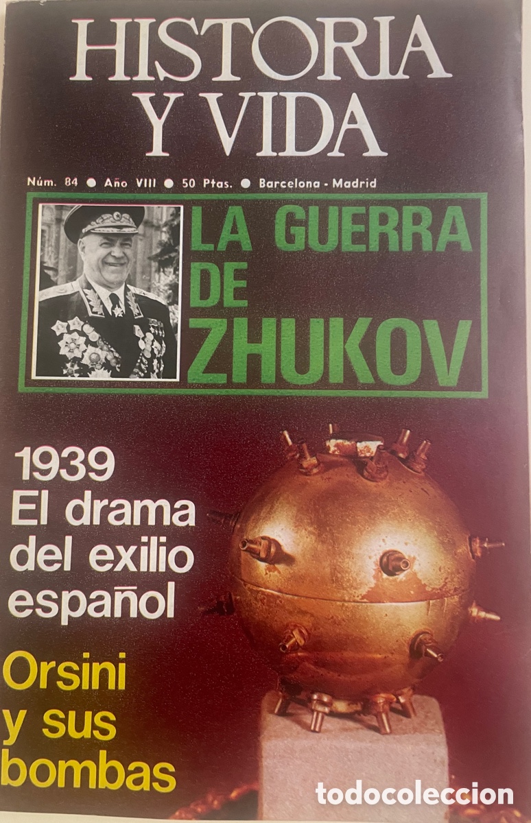 Coleccionismo de revista Historia y Vida: HISTORIA Y VIDA. N&uacute;m. 84. Marzo 1975.