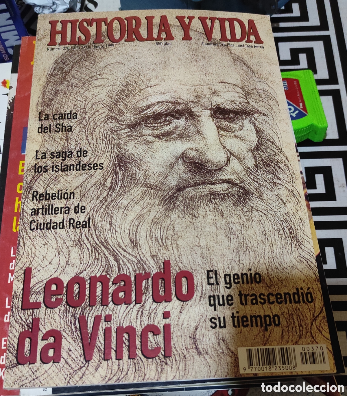 Coleccionismo de revista Historia y Vida: Historia y Vida. N&deg; 370. A&ntilde;o XXXII. Enero 1999.