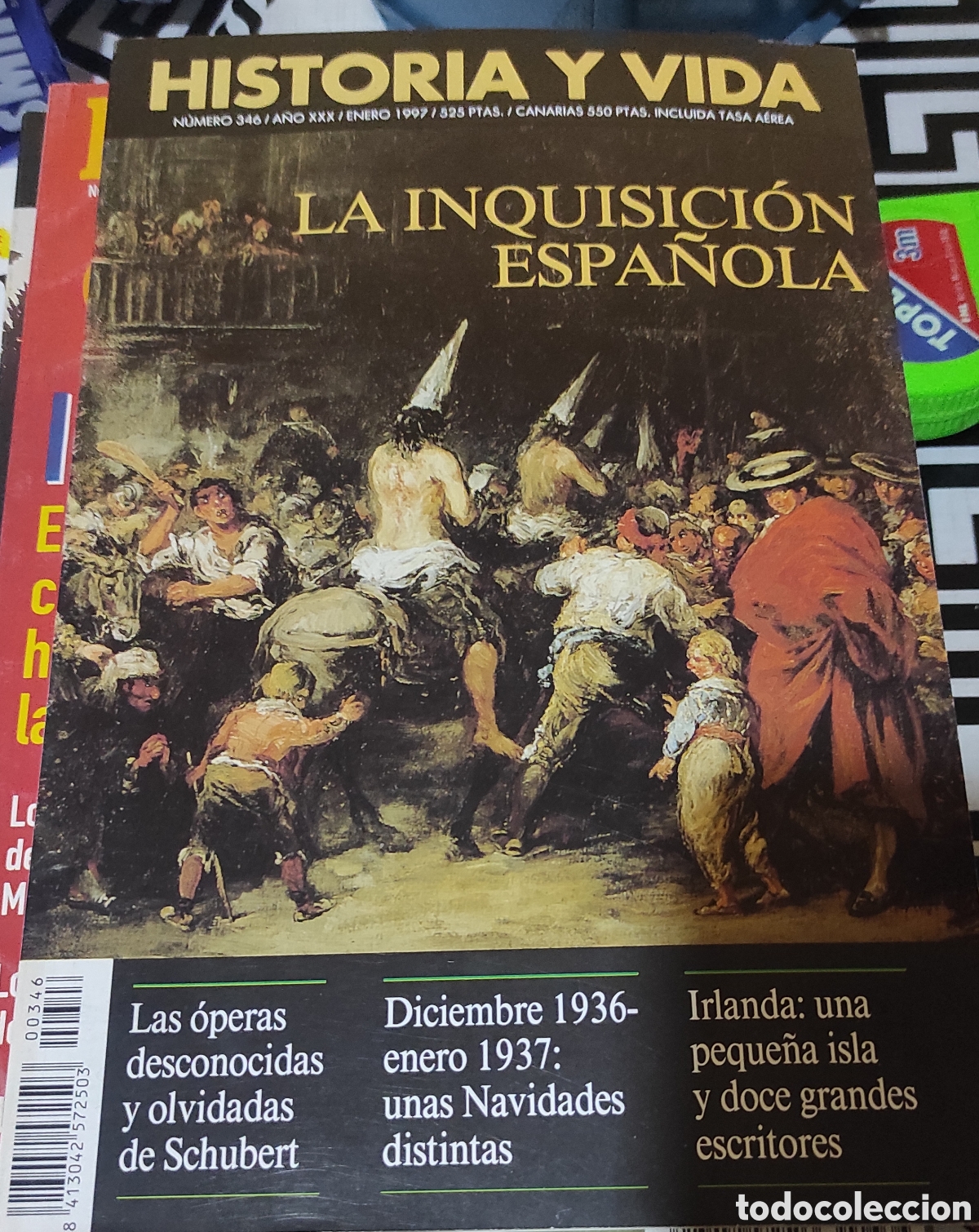Coleccionismo de revista Historia y Vida: Historia y Vida. N&deg; 346. A&ntilde;o XXX. Enero 1997