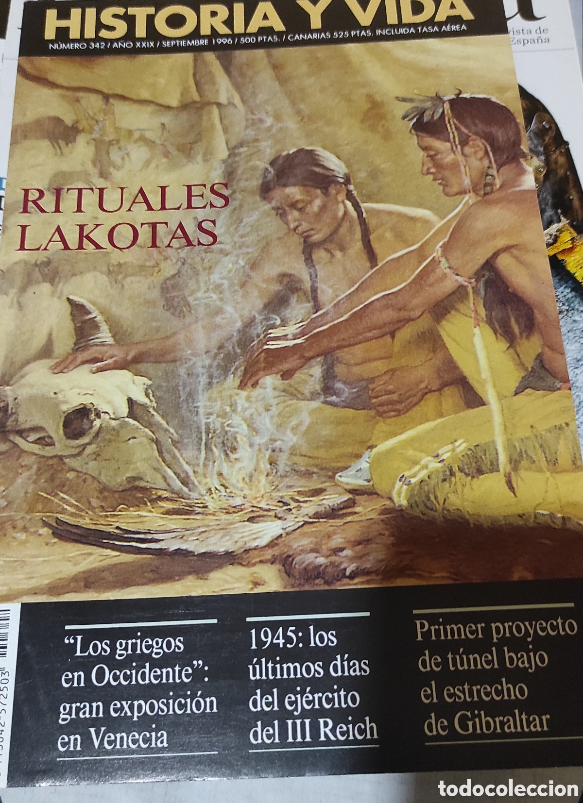 Coleccionismo de revista Historia y Vida: Historia y Vida. N&deg; 342. A&ntilde;o XXIX. Septiembre 1996.
