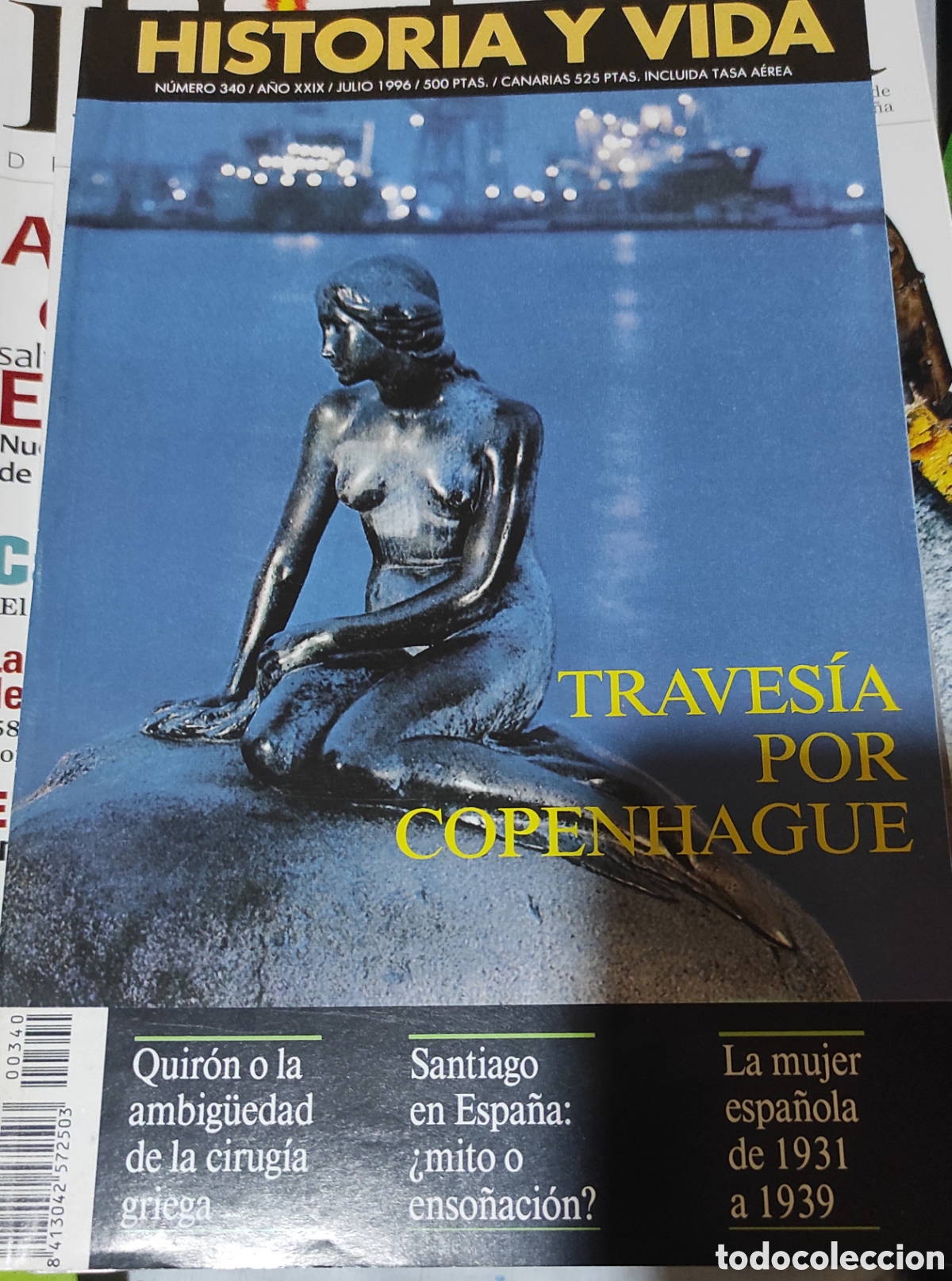 Coleccionismo de revista Historia y Vida: Historia y Vida. N&deg; 340. A&ntilde;o XXIX. Julio 1996