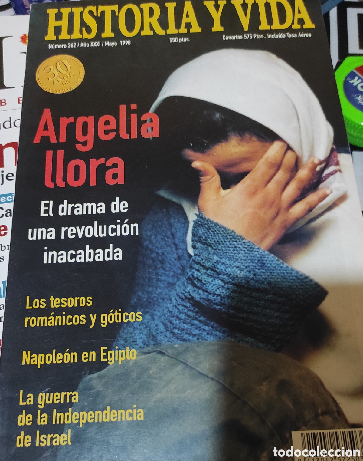 Coleccionismo de revista Historia y Vida: Historia y Vida. N&deg; 362. A&ntilde;o XXXII. Mayo 1998.
